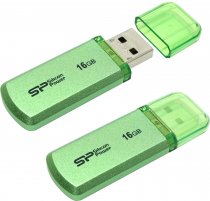 Купить Флеш диск Silicon Power USB2.0 16Gb Helios 101 зеленый