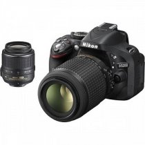 Купить Цифровая фотокамера Nikon D5200 Double 18-55 VR II + 55-200 VR II