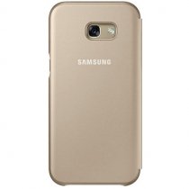 Купить Чехол Samsung EF-FA520PFEGRU Neon Flip Cover для Galaxy A520 2017 золотистый