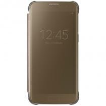 Купить Чехол Samsung EF-ZG930CFEGRU Clear View Cover для Galaxy S7 золотистый