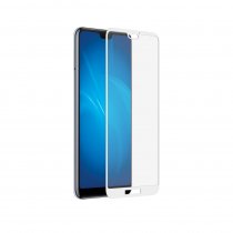 Купить Защитное стекло DF с цветной рамкой (fullscreen) для Huawei Honor P20 Lite hwColor-40 (white)