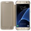 Купить Чехол Samsung EF-ZG930CFEGRU Clear View Cover для Galaxy S7 золотистый