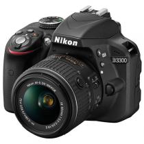 Купить Цифровая фотокамера Nikon D3300 Kit (18-55mm VR II) Black