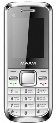 Купить Мобильный телефон MAXVI M-2 White