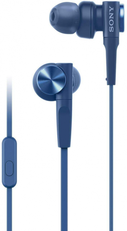 Купить Наушники Sony MDR-XB55AP синий