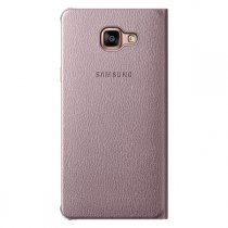Купить Чехол Samsung EF-WA710PZEGRU Flip Wallet для Galaxy A710 2016 розовое золото