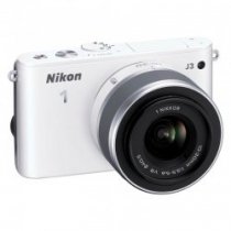 Купить Цифровая фотокамера Nikon 1 J3 Kit White