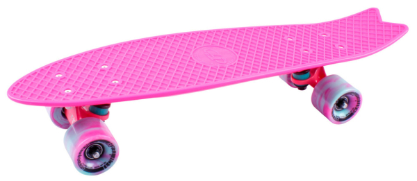 Купить Скейтборд Tech Team Fishboard 23" розовый