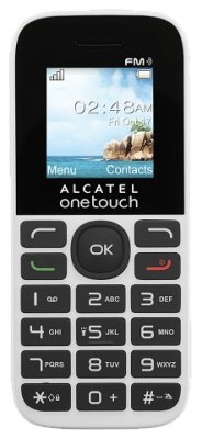 Купить Мобильный телефон Alcatel One Touch 1013D White