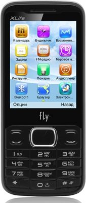 Купить Мобильный телефон Fly DS124 Black