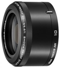 Купить Объектив Nikon 10mm f/2.8 AW Nikkor 1 Black