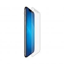 Купить Защитное стекло Закаленное стекло DF с цветной рамкой (fullscreen) для iPhone X iColor-14 (white)
