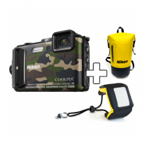 Купить Цифровая фотокамера Nikon Coolpix AW130 CM Diving Kit