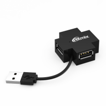 Купить USB-хаб RITMIX CR-2404 black