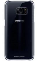 Купить Защитная панель Samsung EF-QG930CBEGRU Clear Cover для Galaxy S7 черный/прозрачный