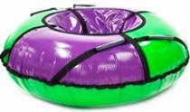 Купить Тюбинг Hubster Sport Plus фиолетовый/зеленый 90 см