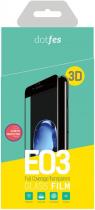 Купить Защитное стекло Dotfes 3D для iPhone 6 Plus/6S plus black (E03)