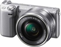 Купить Цифровая фотокамера Sony Alpha NEX-5TL Kit (16-50mm) Silver