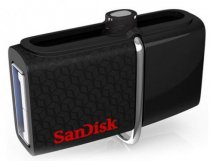 Купить Флеш диск Sandisk Ultra Android Dual 64GB, USB3.0 черный OTG + microUSB (SDDD2-064G-G46)