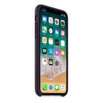 Купить Чехол Apple MQTG2ZM/A iPhone X темно-фиолетовый