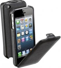 Купить Чехол Cellular Line для iPhone 5 флип черный 17100