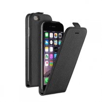 Купить Чехол и защитная пленка Чехол Deppa Flip Cover и защитная пленка для Apple iPhone 6/6S, магнит, черный 81034