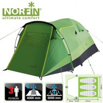 Купить Палатка Norfin BREAM 3 NF