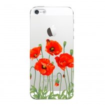 Купить Чехол и защитная пленка  Чехол Deppa Art Case и защитная пленка для Apple iPhone 5/5S, Flowers_Мак 100098