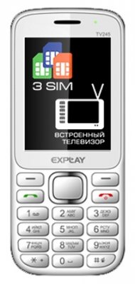 Купить Мобильный телефон Explay TV245 White