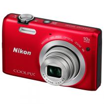 Купить Цифровая фотокамера Nikon Coolpix S6700 Red