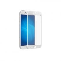 Купить Защитное стекло Закаленное стекло DF с цветной рамкой (fullscreen) для Samsung Galaxy A5 (2017) sColor-16 (white)