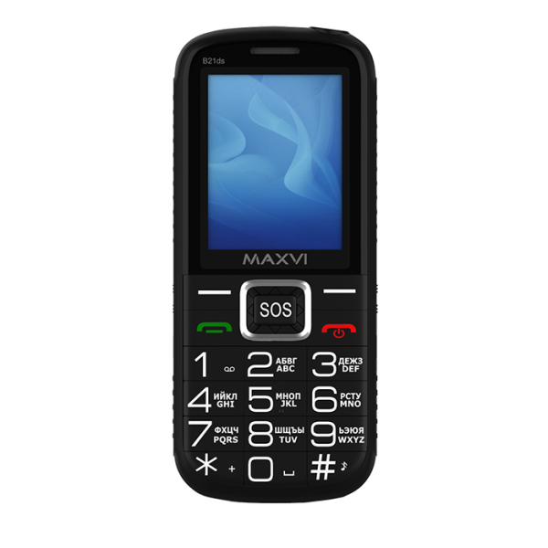Купить Мобильный телефон Телефон Maxvi B21ds black