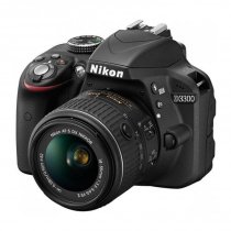 Купить Цифровая фотокамера Nikon D3300 Kit Black (18-55mm VR AF-P)