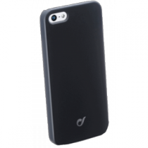 Купить Чехол Задняя крышка Cellular Line для iPhone 5 резиновая глянцевая черная 17103