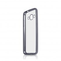 Купить Чехол DF силикон с рамкой для Samsung Galaxy J3 (2016) sCase-28 (space gray)