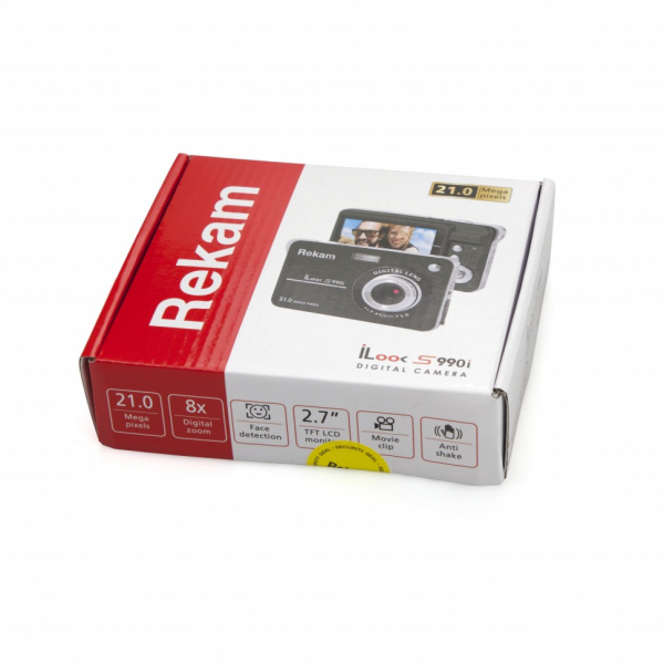 Купить Камера цифровая Rekam iLook S990i black metallic
