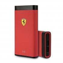 Купить Внешний аккумулятор Ferrari Wireless 10000 mAh USB Rubber Red