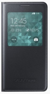 Купить Чехол Samsung EF-CG850BBEGRU S View Black (Galaxy Alpha G850)