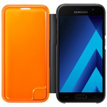 Купить Чехол Samsung EF-FA320PBEGRU Neon Flip Cover для Galaxy A320 2017 черный