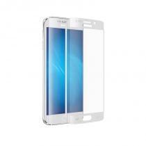 Купить Защитное стекло с цветной рамкой для Samsung Galaxy S6 Edge DF sColor-01 (white)