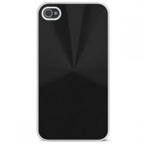 Купить Клип кейс iPhone 4 металлик рассвет черный 132631