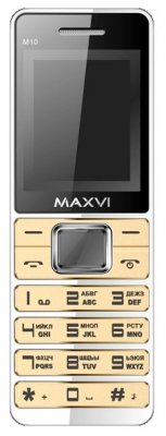 Купить Мобильный телефон MAXVI M10 Gold