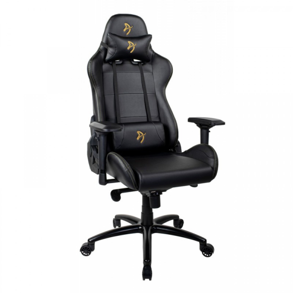 Купить Компьютерное кресло Arozzi Verona Signature Black PU - Gold Logo