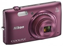 Купить Цифровая фотокамера Nikon Coolpix S5300 Violet