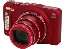 Купить Цифровая фотокамера Nikon Coolpix S9700 Red