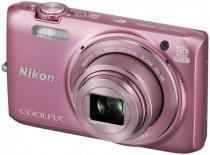 Купить Цифровая фотокамера Nikon Coolpix S6800 Pink