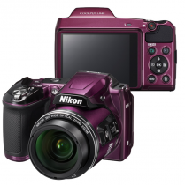 Купить Цифровой фотоаппарат Nikon Coolpix L840 Plum