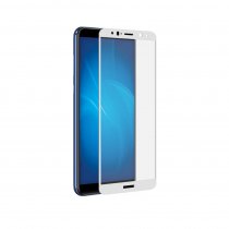 Купить Защитное стекло DF с цветной рамкой (fullscreen) для Huawei Mate 10 Lite/Nova2i hwColor-23 (white)