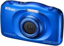 Купить Цифровая фотокамера Nikon Coolpix S33 Blue