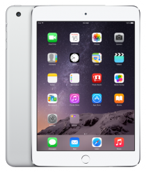 Купить Планшет Apple iPad mini 3 128Gb Wi-Fi silver (MGP42)